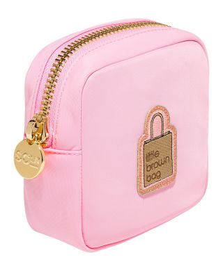 Mini Pouch with Little Brown Bag Patch