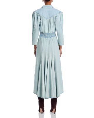 The Rhapsody Denim Shirt Dress