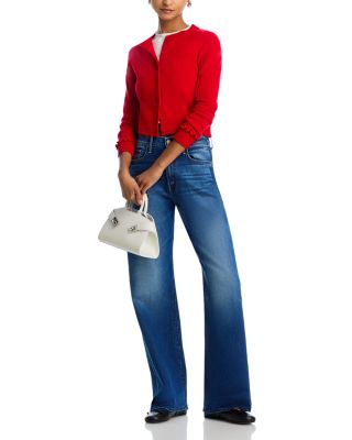 The Lasso Sneak High Rise Jeans in Bunny Hop