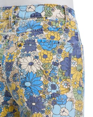 The Rambler High Rise Ankle Straight Jeans in Dirtbike