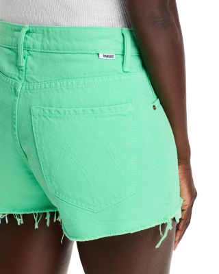 The Fun Dip Micro Cut Shorts in Summer Green
