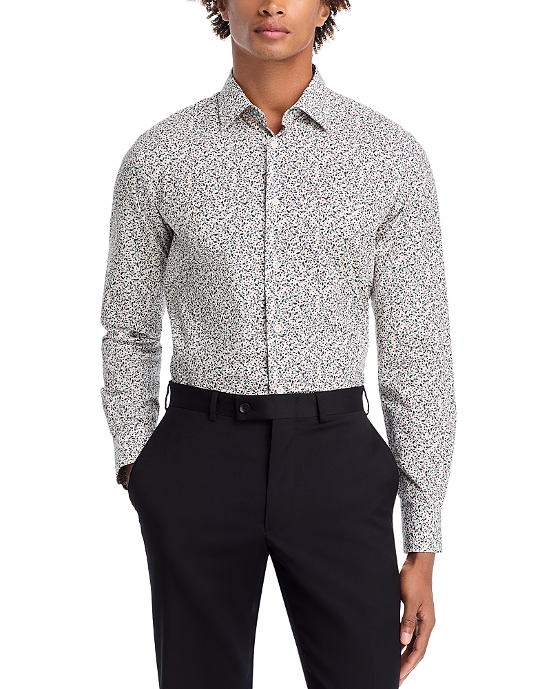 Shop Paul Smith Soho Vine Floral Button Up Shirt In White