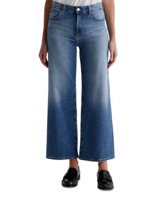 AG - Saige Wide Leg Crop Jeans in Bell Canyon