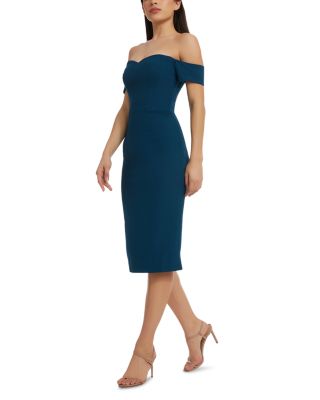 Bailey Off-the-Shoulder Sheath Dress