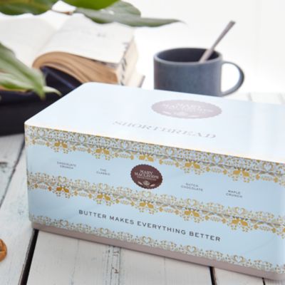 Signature Cookie Tin of Variety Shortbread Cookies, 48 Cookies