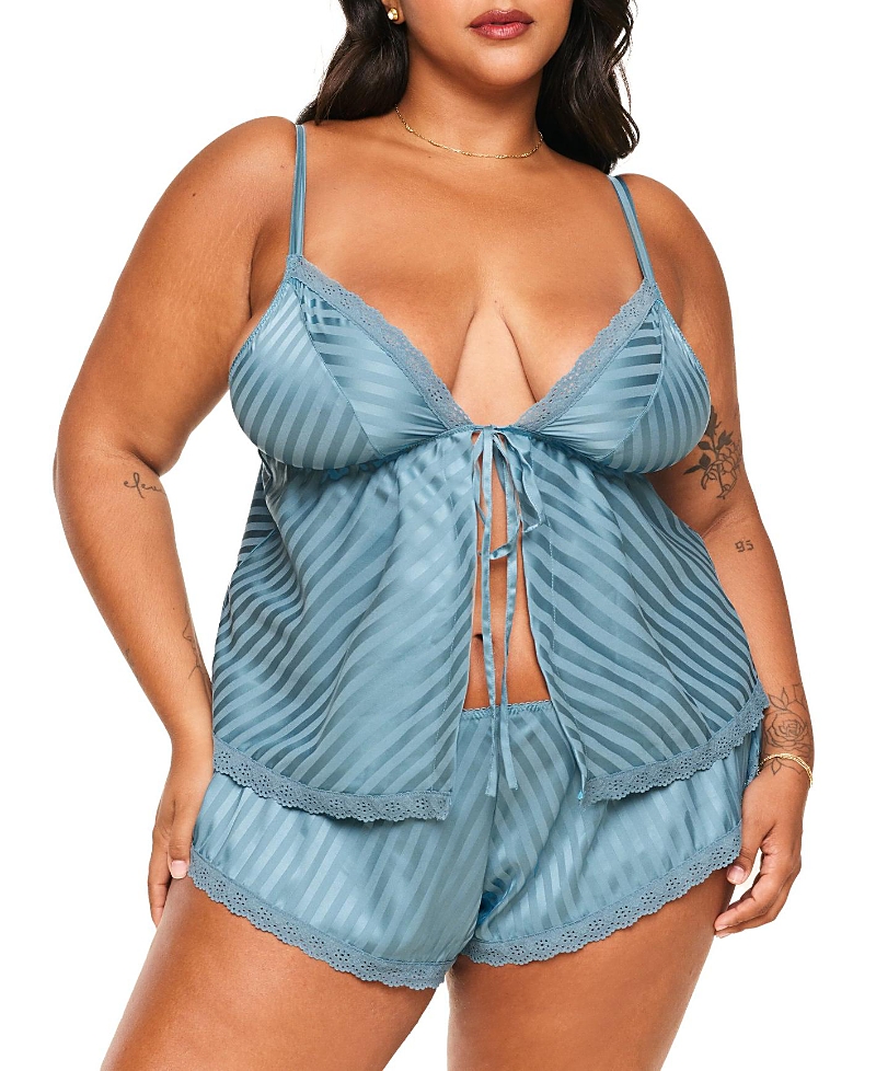 Trish Women's Plus Size Cami & Shorts Set Lingerie