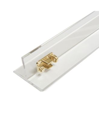 Wall Mounted Clear Pet Gate Zig Zag , 4 Panel