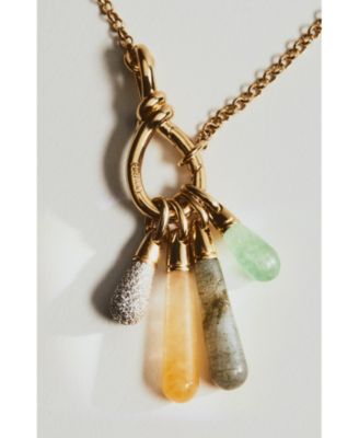  Women&#39;s Pave Drop Pendant