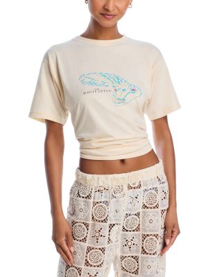 AQUA - White Lotus Tee - Exclusive