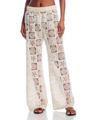 AQUA - Crochet Pants - Exclusive