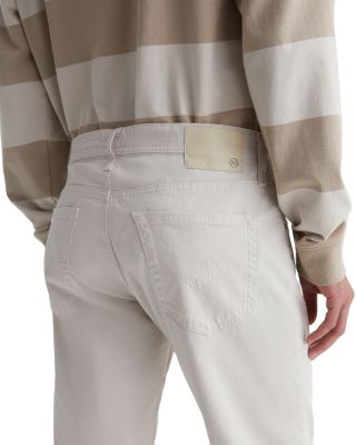 Tellis Slim Straight Fit Pants in Pebble Creek Gray