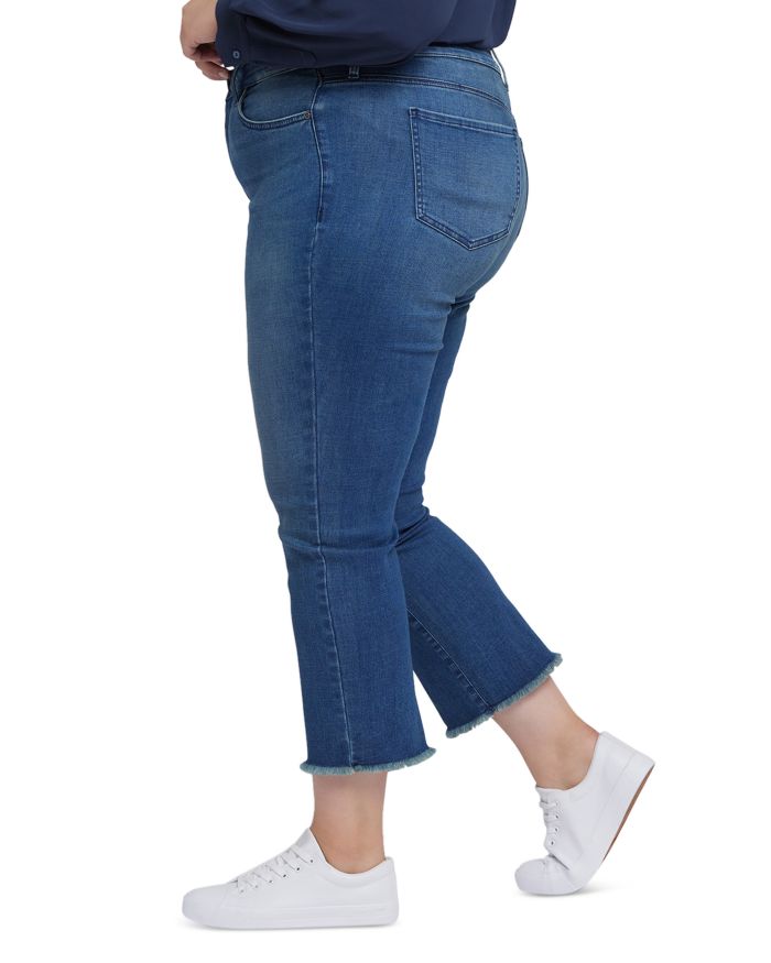 Marilyn High Rise Straight Ankle Jeans Blue Ridge