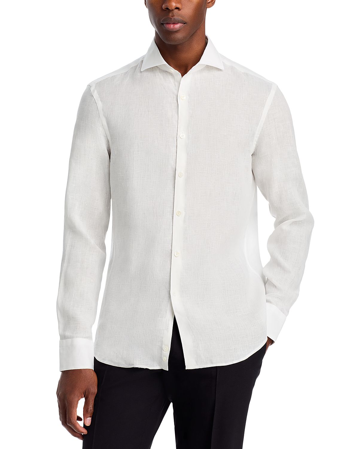 Canali Linen Sport Shirt