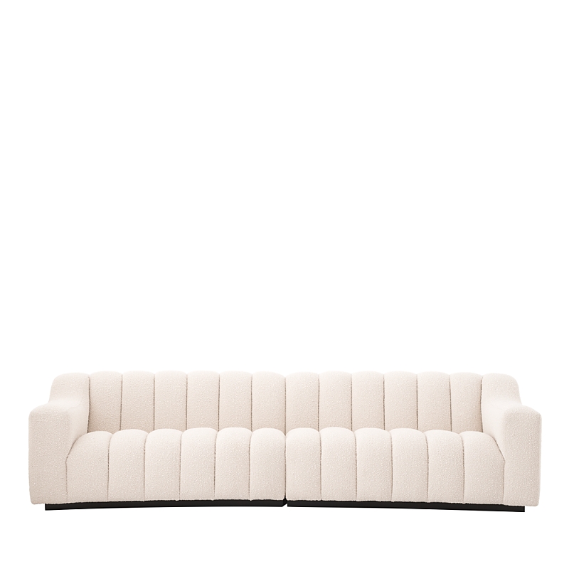 Eichholtz Kelly 2 Piece Sectional In Boucle Cream