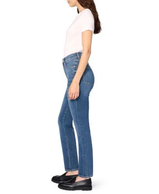 ASE Stretch High Rise Straight Jean in Takeoff