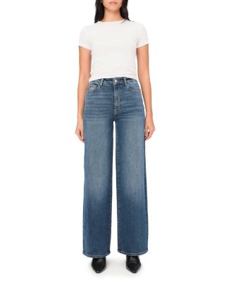 Warp + Weft - NCE Wide Leg Jeans in Sweet Revenge