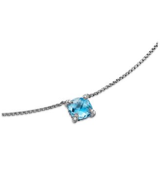 Ch&acirc;telaine&reg; Pendant Necklace with Gemstones and Diamonds