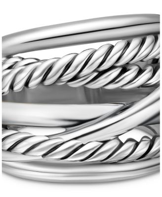 Crossover Wide Ring