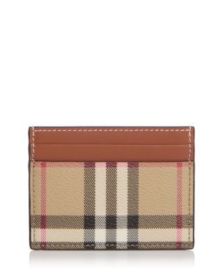 Burberry - Sandon Check Card Case