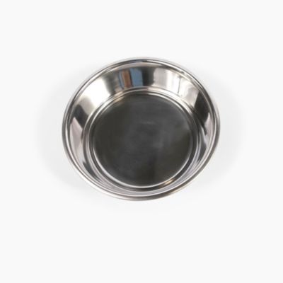 Tall Smoke Grey Pet Feeder, 2 Quart Bowls
