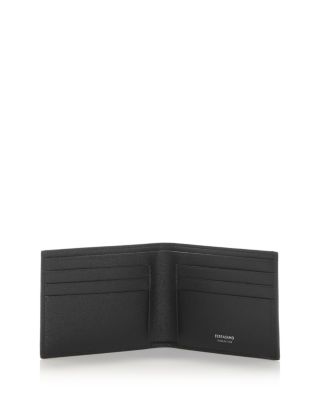 Gancini Leather Bifold Wallet