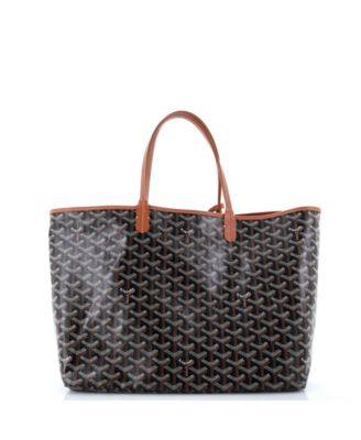 Pre-Owned Goyard Pm Saint Louis Tote Coated Canvas