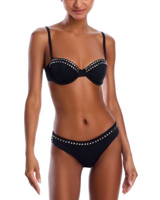 SIMKHAI - Amande Balconette Bikini Top & Kassy Bikini Bottoms