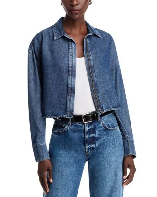 Bella Dahl - Denim Oversized Cropped Shacket