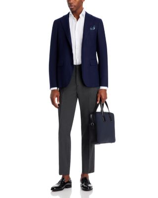 Capri Textured Solid Slim Fit Sport Coat