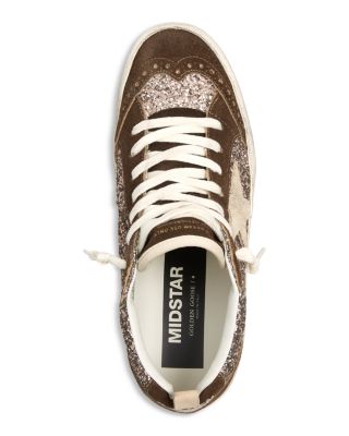 Unisex Mid Star Embellished Mid Top Sneakers