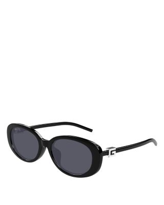 Gucci - G String Oval Sunglasses, 55mm