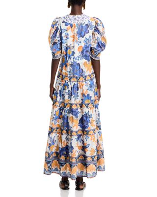 Summer Flowers Maxi Dress