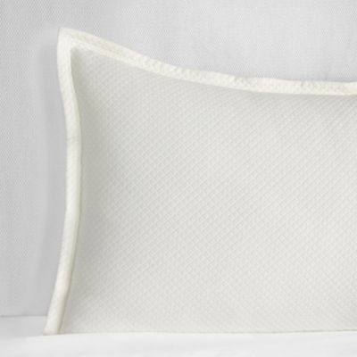 Rombo Diamond Pique Matelasse Sham, King