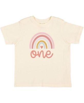 Sweet Wink - Girls' One Boho Rainbow Short Sleeve T-Shirt - Baby