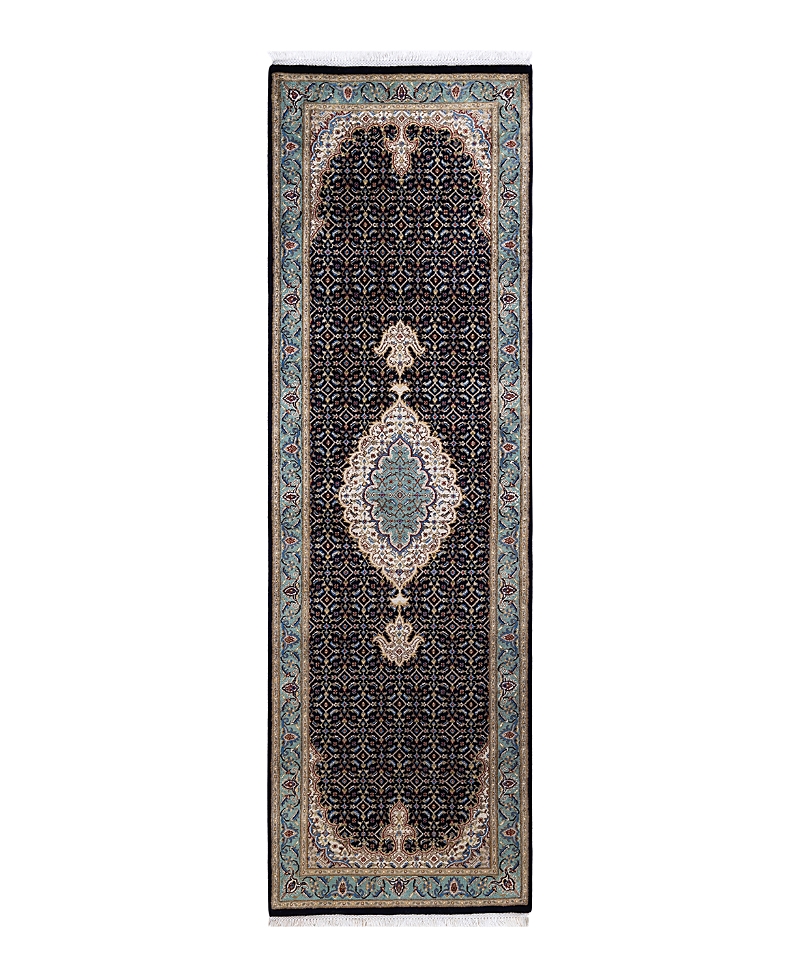 Bloomingdale's Mogul M1767 Runner Area Rug, 2'7 X 8'4 In Blue