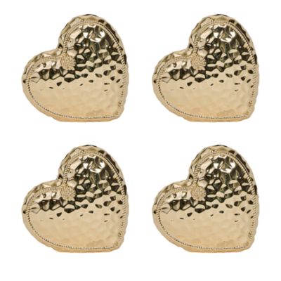 Berry & Thread Heart Place Card Holders, Set of 4