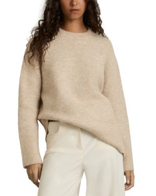 REISS - Birdie Brushed Crewneck Sweater