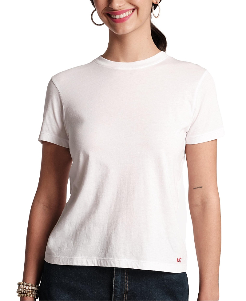 FRANCES VALENTINE SUPER PIMA CREWNECK T-SHIRT