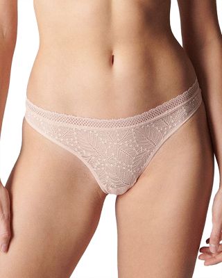 Simone Perele Comete Feather & Fan Lace Thong
