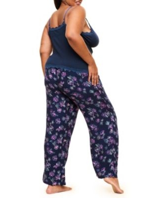 Bryony Women's Plus-Size Pajama Cami & Pants Set