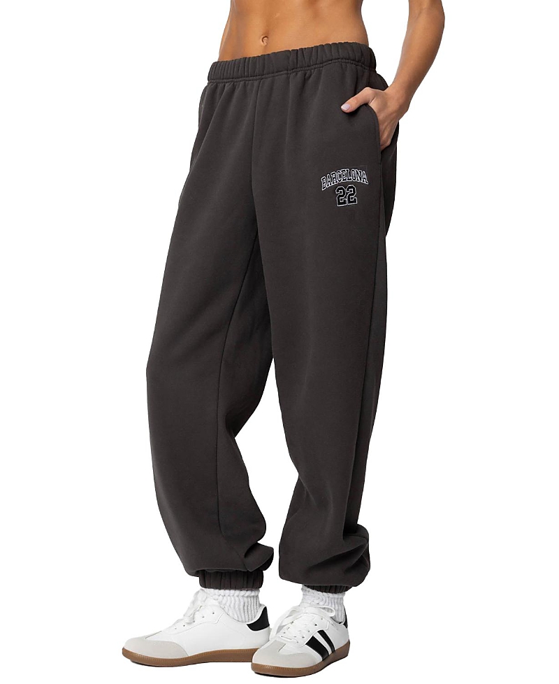 EDIKTED BARCELONA OVERSIZED SWEATPANTS