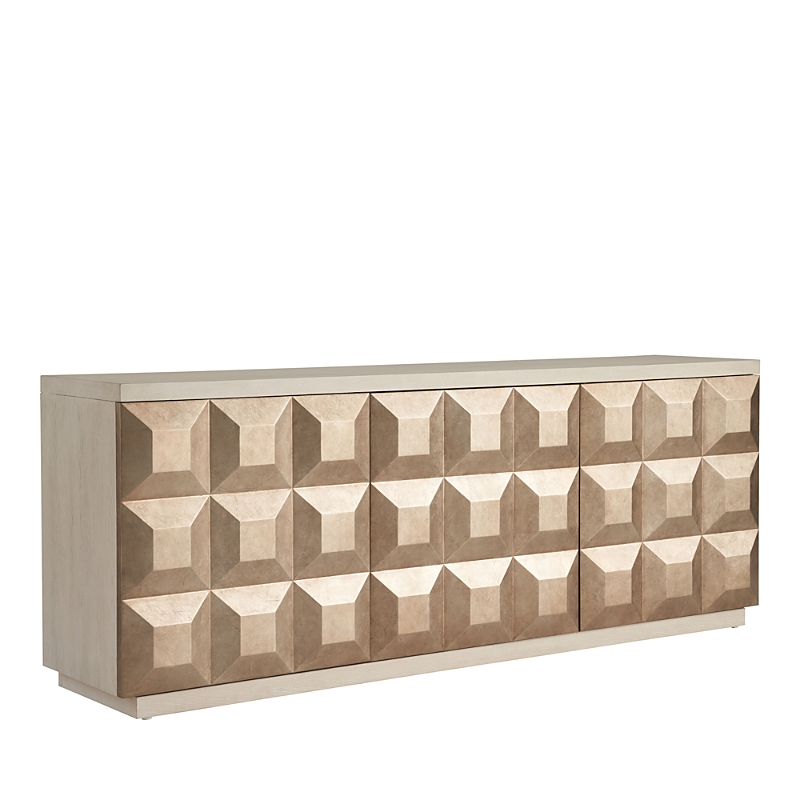 Universal Dolce Credenza In White/brown