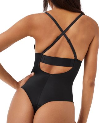 SPANXshape™ Suit Your Fancy Plunge Low-Back Thong Bodysuit
