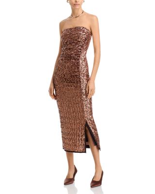 Cigliafy Paillette Midi Dress