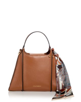 Arkshell Leather Top Handle Bag