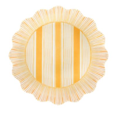 Cabana Stripe Melamine Dessert/Salad Plate, Set of 4