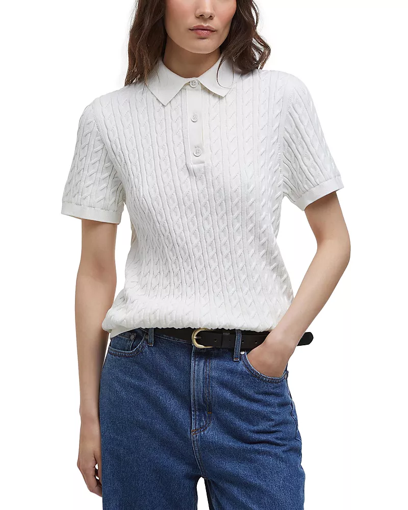 Barbour Hartland Knitted Polo Sweater