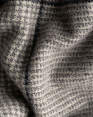 Prince Of Wales Check Cashmere Scarf