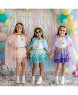 Girls' Aqua Petal Tutu Skirt - Baby