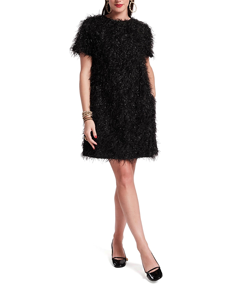 FRANCES VALENTINE SHIFTY GOTHAM SHAG MINI DRESS